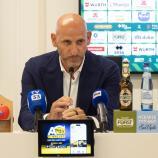 Davide Possanzini, der neue Trainer des FC Südtirol bei seiner Antritts-PK. © Bordoni