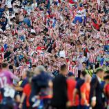 Die Fans aus Paraguay feierten ihre Helden. © APA / MICHAEL REAVES