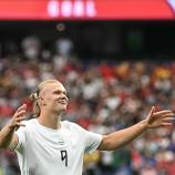 Erling Haaland erzielte den Siegtreffer. © APA/afp / PAUL ELLIS
