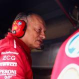 Ferrari-Teamchef Frederic Vasseur muss den Tag der Qualifikation für das Monaco-Rennen in einer Klinik verbringen. © APA/afp / JEAN CARNIEL