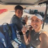 Flavio Cobolli und Belinda Bencic pflegen ein gutes Verhältnis. © Instagram