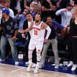 Jalen Brunson steht mit den New York Knicks vor dem  NBA-Titel. © APA / AL BELLO
