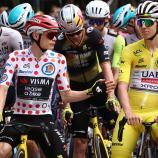 Jonas Vingegaard fordert Tadej Pogacar. © AFP / ANNE-CHRISTINE POUJOULAT