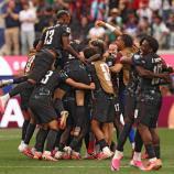 Kanada jubelte über den Einzug ins Achtelfinale. © APA/afp / ETIENNE LAURENT