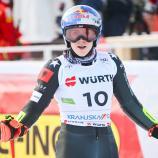 Lara Colturi will hoch hinaus. © AFP / JURE MAKOVEC