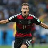 Miroslav Klose ist mit 16 Toren nach wie vor WM-Rekordtorschütze. © APA/epa / Fernando Bizerra Jr.