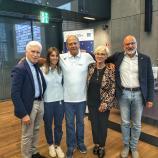 Roland Buratti, Tania Cagnotto, Ardelio Michielli, Patrizia Brillo and Walter Taranto (from left)