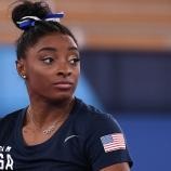 Simone Biles erschreckte ihre Fans. © APA/afp / LIONEL BONAVENTURE