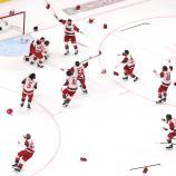 Unbändiger Jubel: Die Carolina Hurricanes haben den Stanley Cup gewonnen. © APA / SEAN M. HAFFEY
