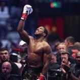 Anthony Joshua feierte nach einer schweren Zeit sein Comeback. © APA/afp / -