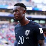 Balogun spielte trotz „Sperre“ gegen Belgien. © APA / LUKE HALES