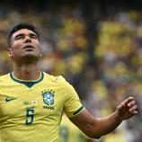Casemiro spielt künftig für Inter Miami. © APA/afp / PAUL ELLIS