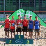 Das Podest der Herren. © beachcup