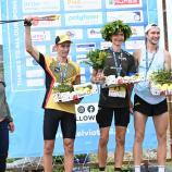 Das Podium mit (v.l.) Andreas Reiterer, David Reichl und Michael