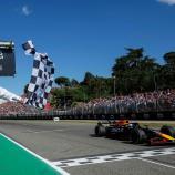 Das Saisonfinale könnte heuer in Imola stattfinden. Im Bild Max Verstappen bei seinem Sieg im vorigen Jahr. © APA/afp / LUCA BRUNO