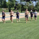 Das Speedteam der Azzurri feilt über den Sommer an der Fitness.