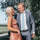 Henrik Kristoffersen mit seiner Frau Tonje: Sie wurden kürzlich Eltern.