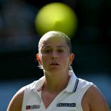 Jelena Ostapenko steht im Mittelpunkt. © APA/afp / GLYN KIRK