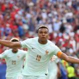 Kylian Mbappé führte Frankreich ins Halbfinale. © APA/afp / ODD ANDERSEN
