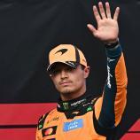 Lando Norris startet von der Pole Position. © APA/afp / ATTILA KISBENEDEK