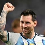 Lionel Messi traf wieder ins Schwarze. © APA/afp / CHANDAN KHANNA