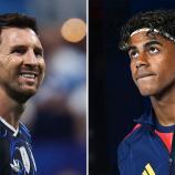 Lionel Messi und Lamine Yamal stehen sich im WM-Finale gegenüber. © APA/afp / ODD ANDERSEN, ROBERTO SCHMIDT