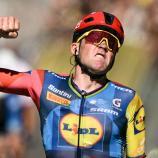 Mads Pedersen sprintete zum Sieg. © APA/afp / JEFF PACHOUD