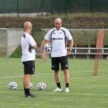 Neo-Trainer Davide Possanzini ist zum ersten Mal im Ridnauntal dabei.