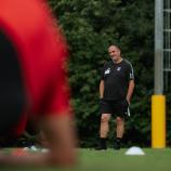 Seit 19 Jahren Trainer beim 1. FC Heidenheim und mit ihm fünfmal auf- und einmal abgestiegen: Frank Schmidt. © fC Heidenheim