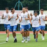 Seit Dienstag schwitzt FCS-Konkurrent Carrarese in Kaltern. © Social Media