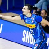 Simone Giannelli bei der Angabe. © fivb