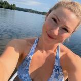 La reine du ski Mikaela Shiffrin profite de son séjour.