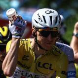 Auch Tadej Pogacar macht die enorme Hitze bei der Tour de France zu schaffen. © APA/afp / ANNE-CHRISTINE POUJOULAT
