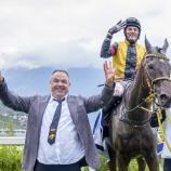 Vier Mal in Folge gewann das Wunderpferd L'Estran für den Sarner Josef Aichner den Großen Preis von Meran. © Foto Press Arigossi 2022