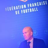 Zinedine Zidane wurde    als neuer Frankreich-Coach vorgestellt. © APA/afp / LOU BENOIST