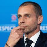 Aleksander Ceferin, Chef der UEFA. © APA/afp / RICHARD JUILLIART