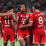 Die Byern gewannen gegen den Premier-League-Klub. © APA/afp / MAY JAMES