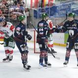 Die Eisbären Berlin hatten Grund zum Jubeln. © Alle Fotos: Max Pattis
