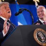 Donald Trump und Gianni Infantino kennen sich bestens. © APA / ANDREW HARNIK