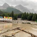 Eine Mure erfasste das Biathlonzentrum in Antholz. © Feuerwehr Antholz Mittertal