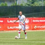 Fabian Tait, capitaine du FCS, lors du match amical contre le 1. FC Kaiserslautern. © FC Südtirol
