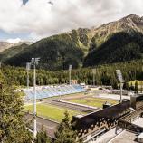 In der Südtirol Arena in Antholz kann nach den Unwettern wieder trainiert werden. © H. Niederkofler