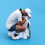 Novak Djokovic musste in Cincinnati früh die Segel streichen. © APA / EMILEE CHINN