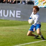Philipp Spornberger, defender for the Italian fistball team.