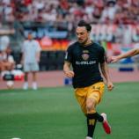 Simon Straudi gab sein Debüt für Dynamo Dresden. © SG Dynamo Dresden