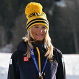 Superstar in der Langlauf-Szene: Frida Karlsson. © AFP / JAVIER SORIANO