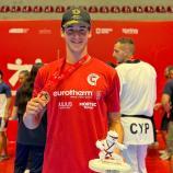 Alexander Oberhofer holte in Tirana die Bronzemedaille.