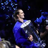 Alexander Zverve heimste den nächsten Pokal an. © ANSA / TOLGA AKMEN