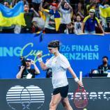 Anhelina Kalinina setzte sich mit der Ukraine klar gegen die Azzurre durch. © APA/afp / -