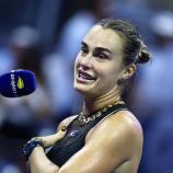 Aryna Sabalenka ist der Kragen geplatzt. © APA/afp / CHARLY TRIBALLEAU
